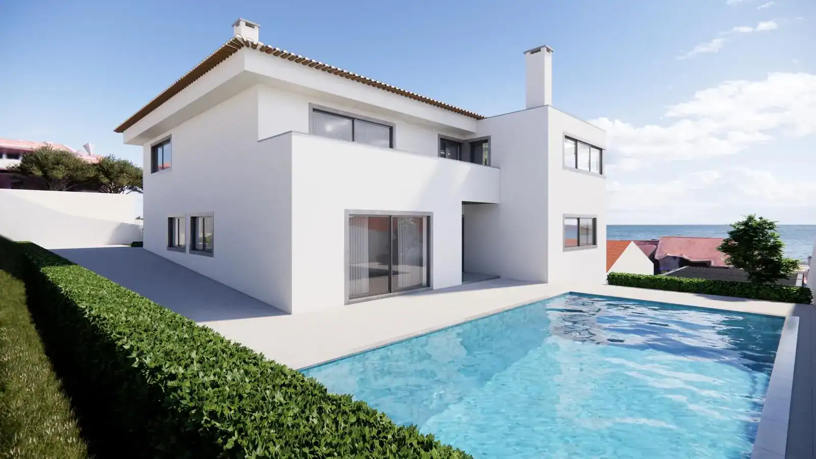 Villa With Sea View In Monte Estoril Cascais LI