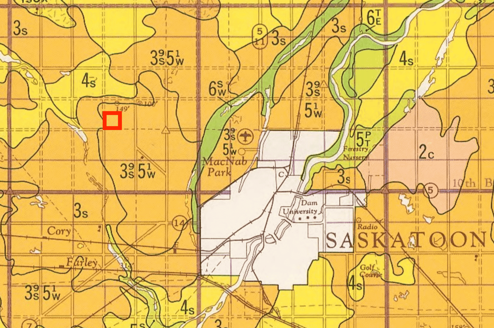 SW 15 37 6 W3 Saskatoon SK