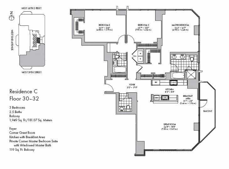 10 W End Avenue New York City NY 10023
