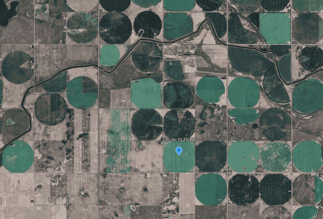 Township Road 134 Vauxhall AB