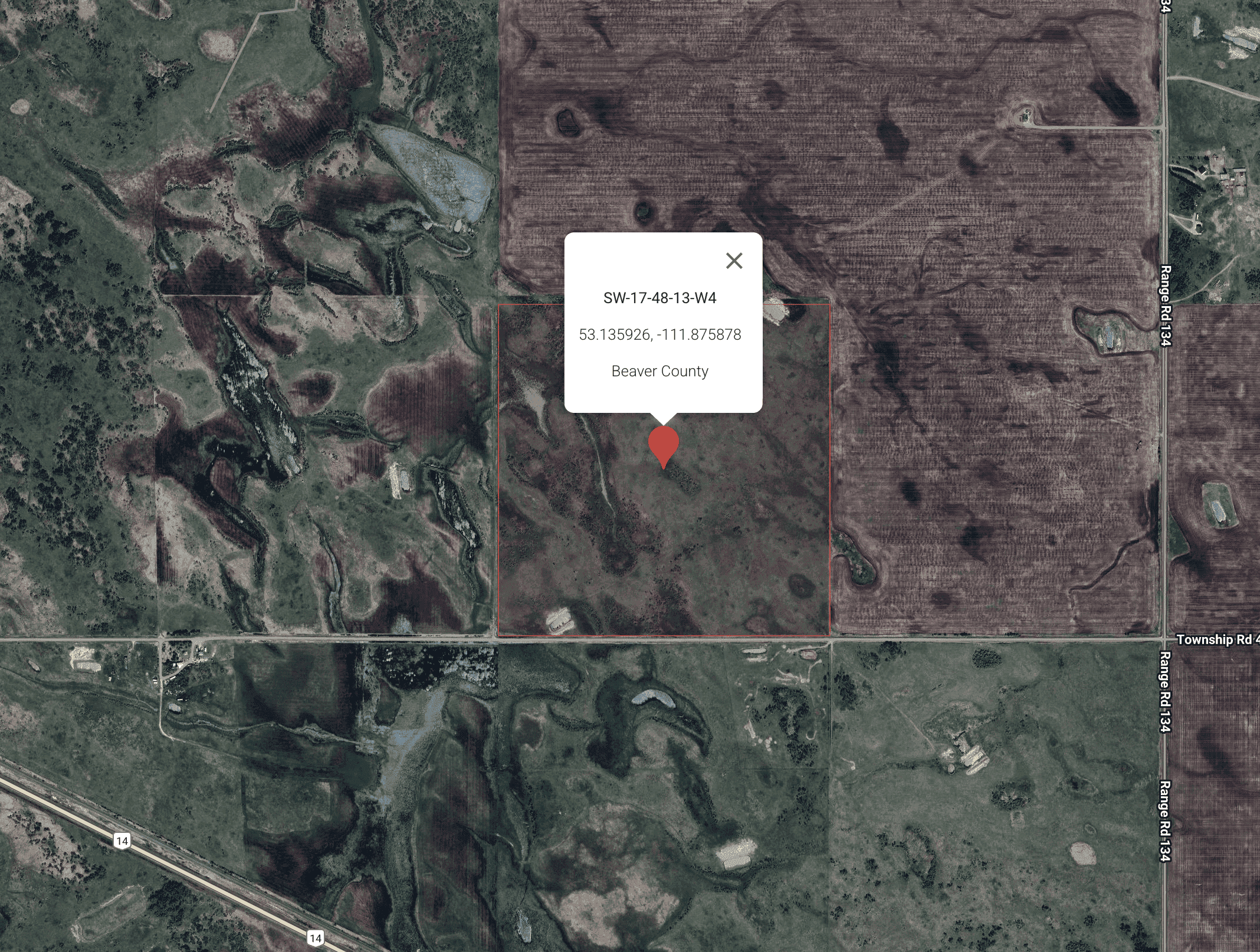 Township Road 482 Viking AB