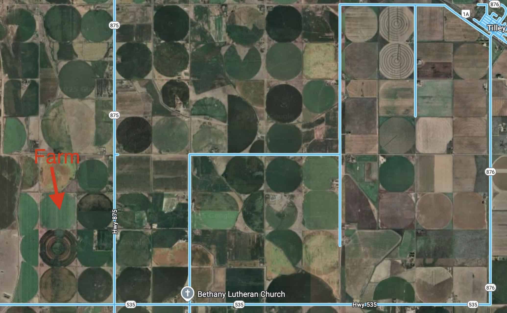 Range Road 140 Tilley AB