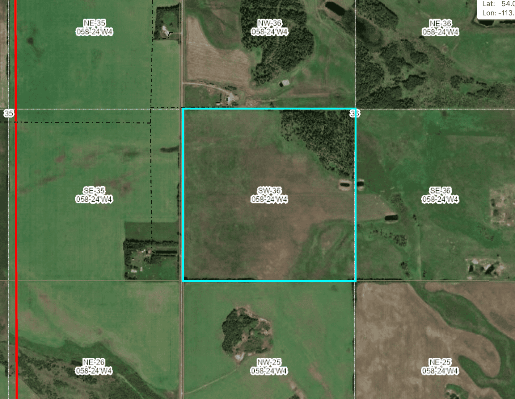 Range Road 241 Rural Westlock County AB